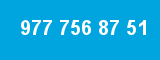 977 756 87 51 977 756 87 51